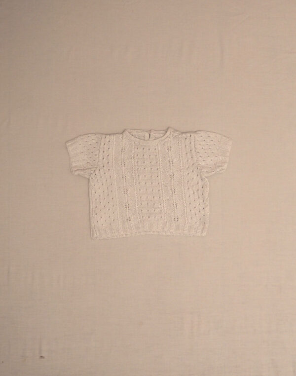 Hand-knitted T-shirt