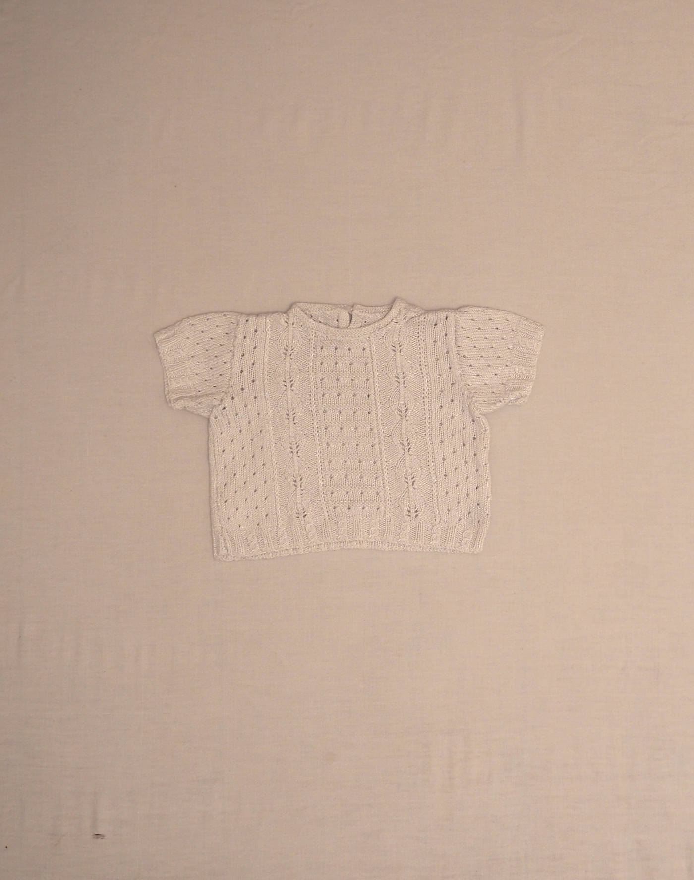 Hand-knitted T-shirt