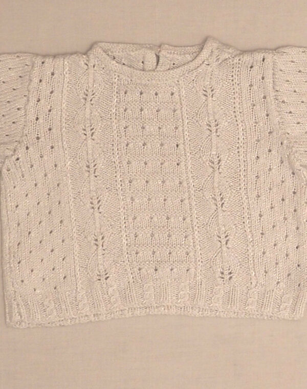 Hand-knitted T-shirt