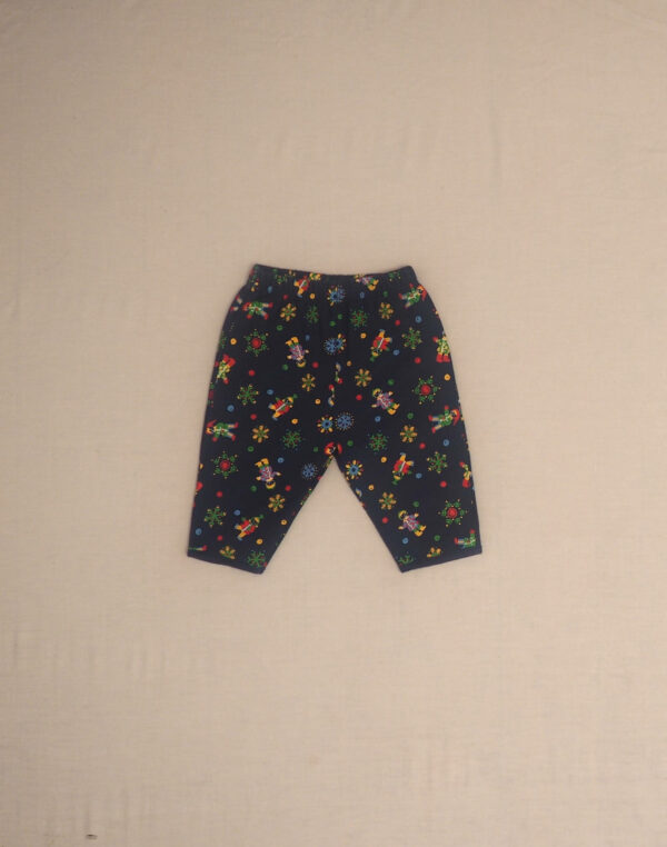 Pantalon motif boules de neiges