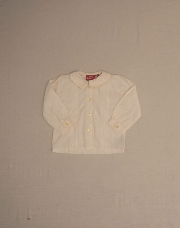 White embroidered shirt