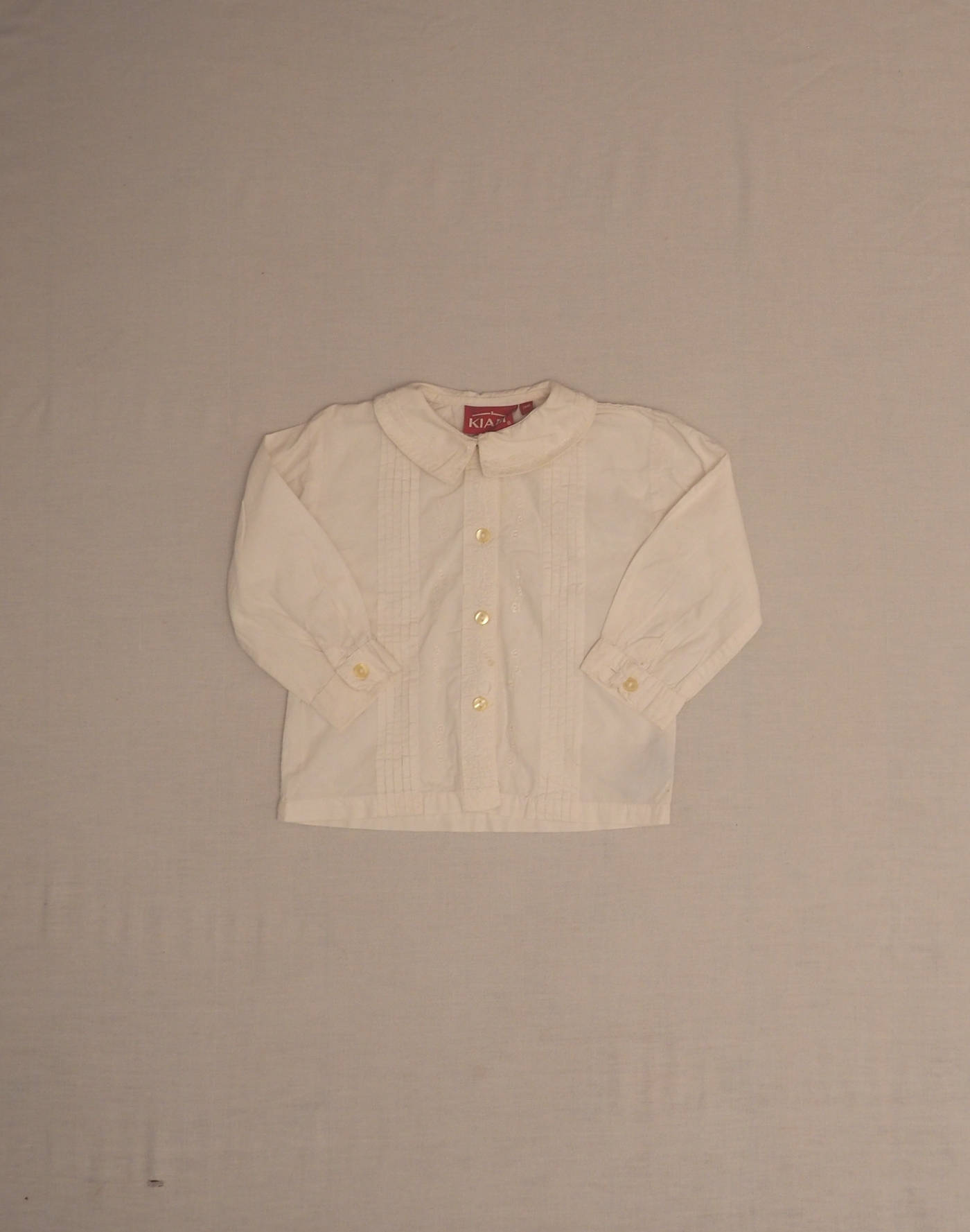 White embroidered shirt