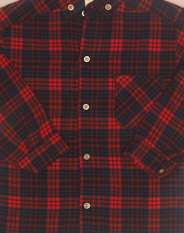 6-year-old plaid shirt