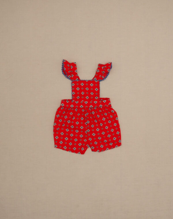 Salopette à imprimé provencal