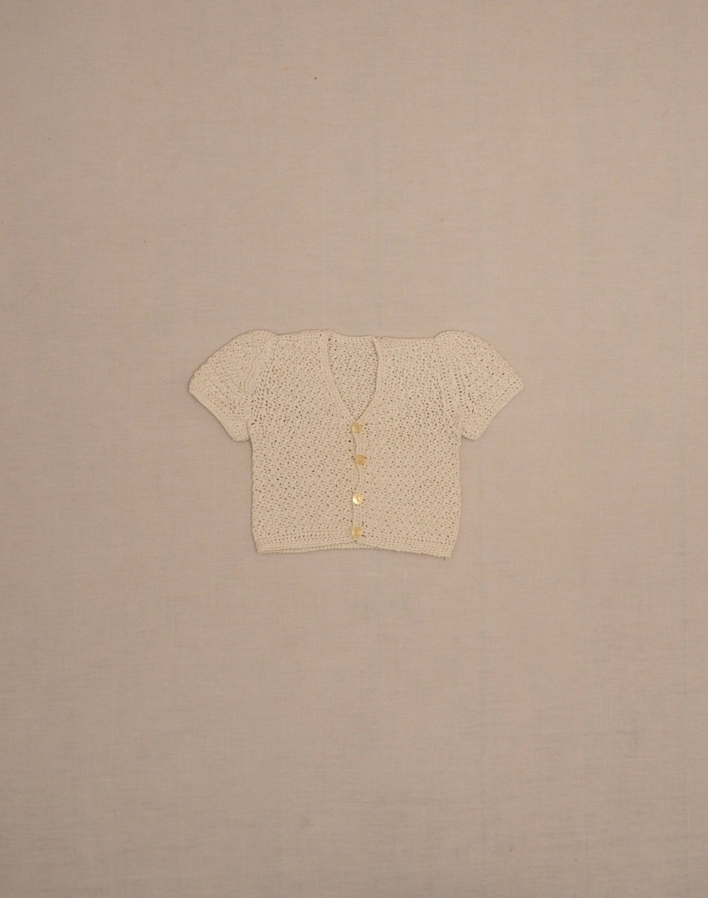 Blouse en crochet fait main 1950