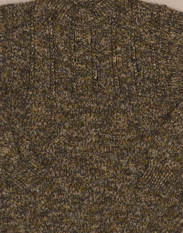 Pull chiné tricoté main 6 ans