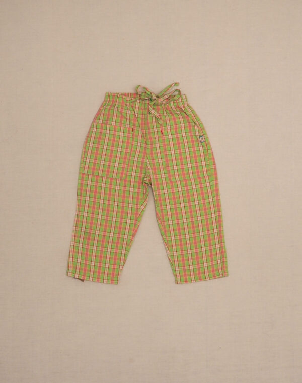 Pantalon à carreaux