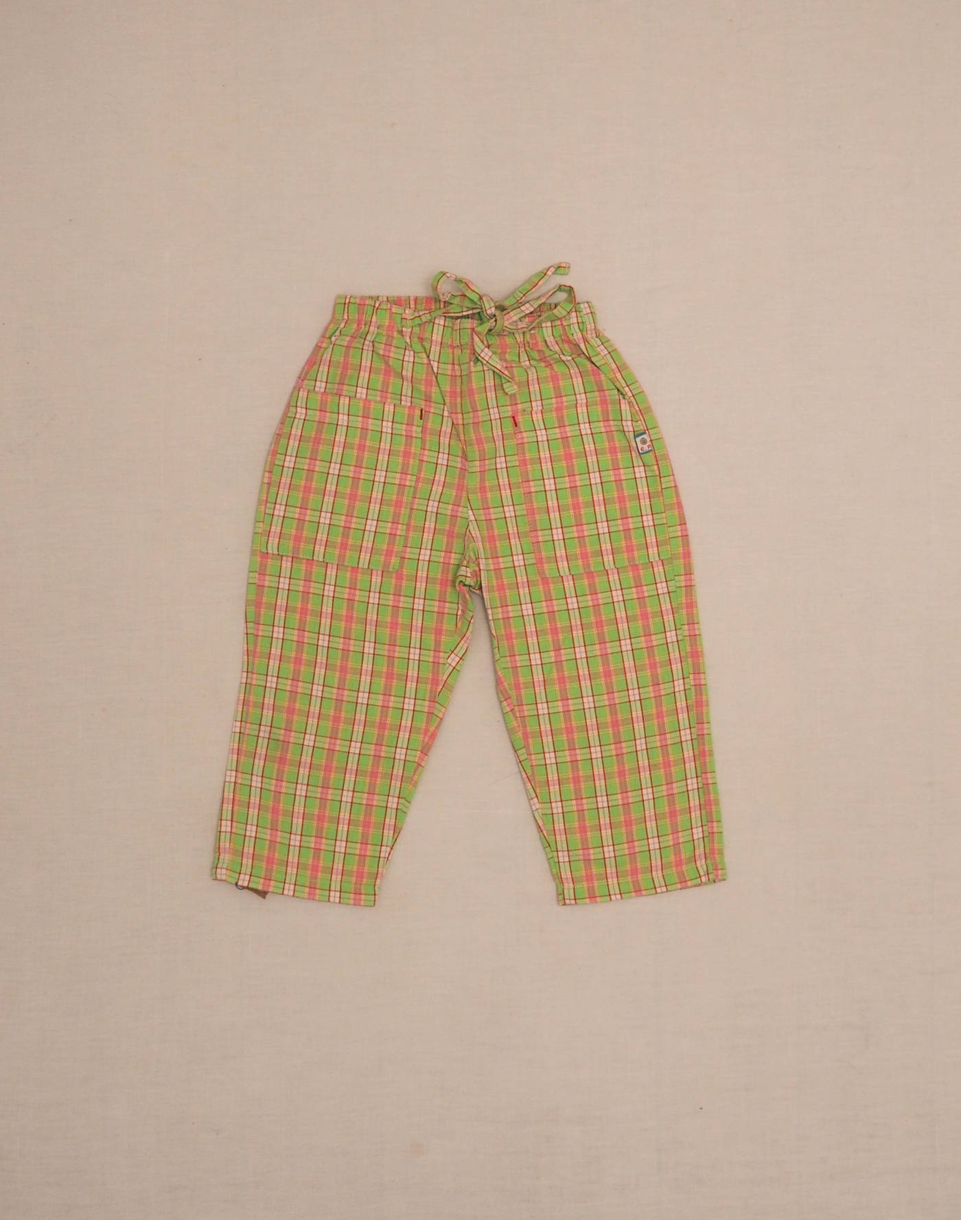 Pantalon à carreaux