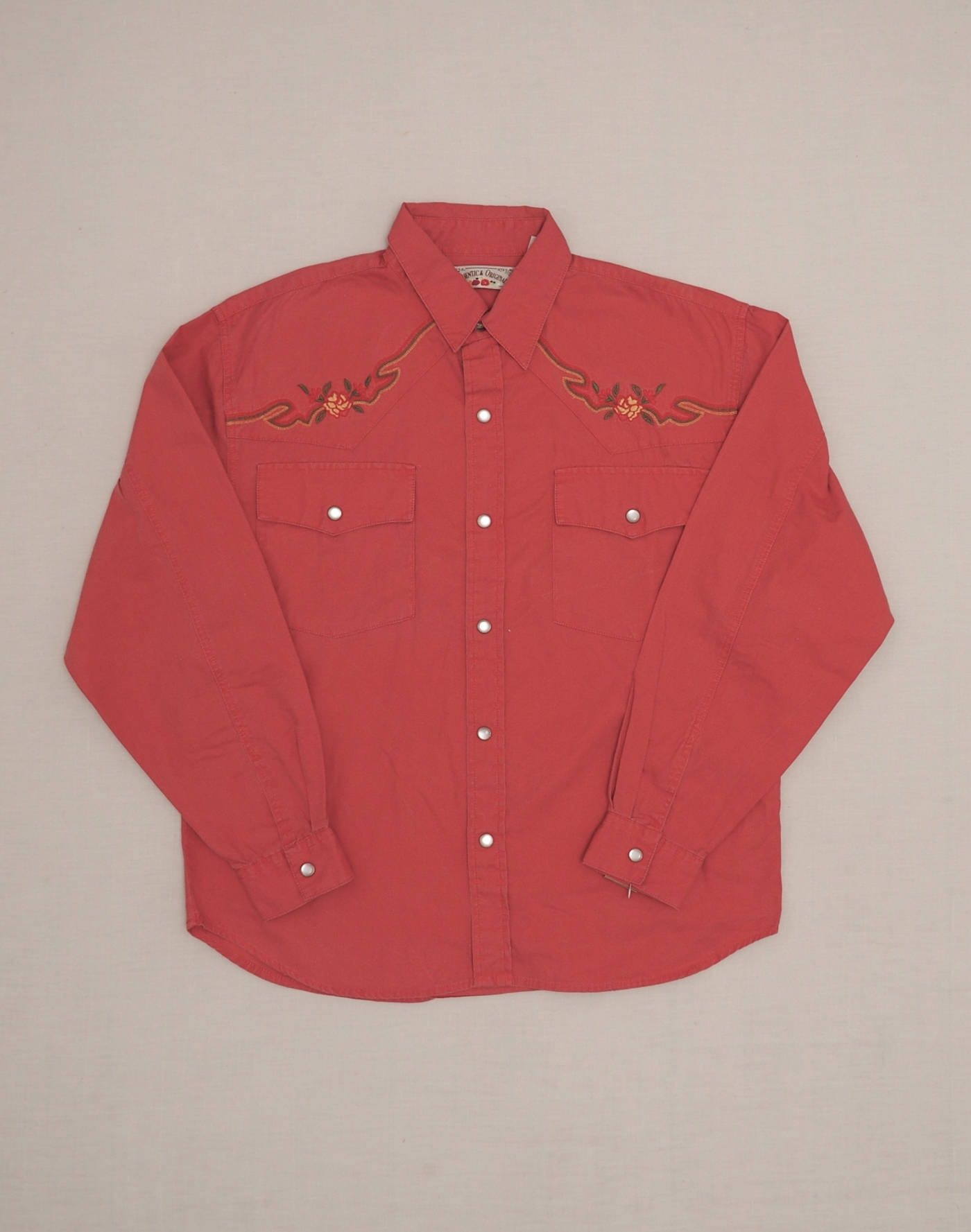 Chemise brodée 14 ans