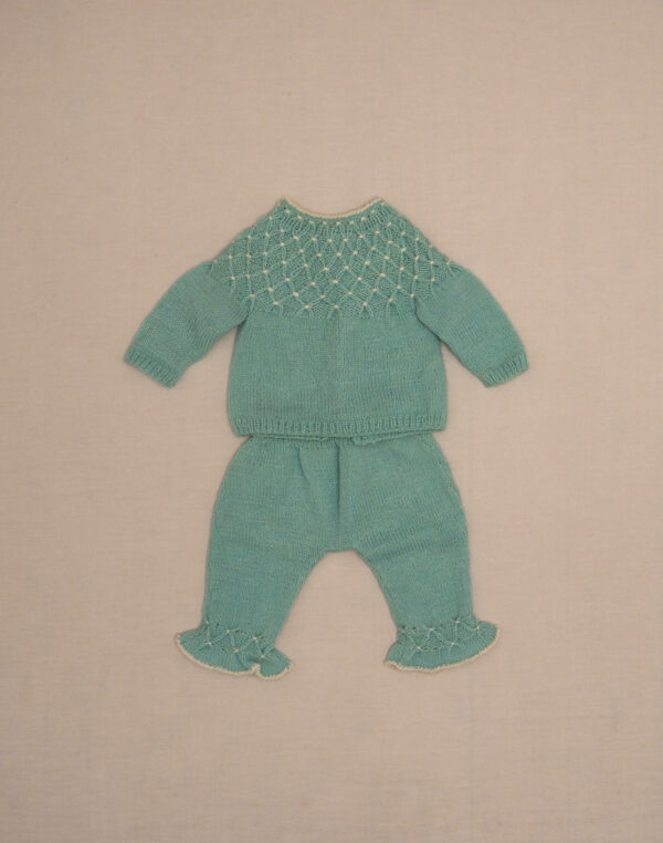 Ensemble pull & pantalon fait main