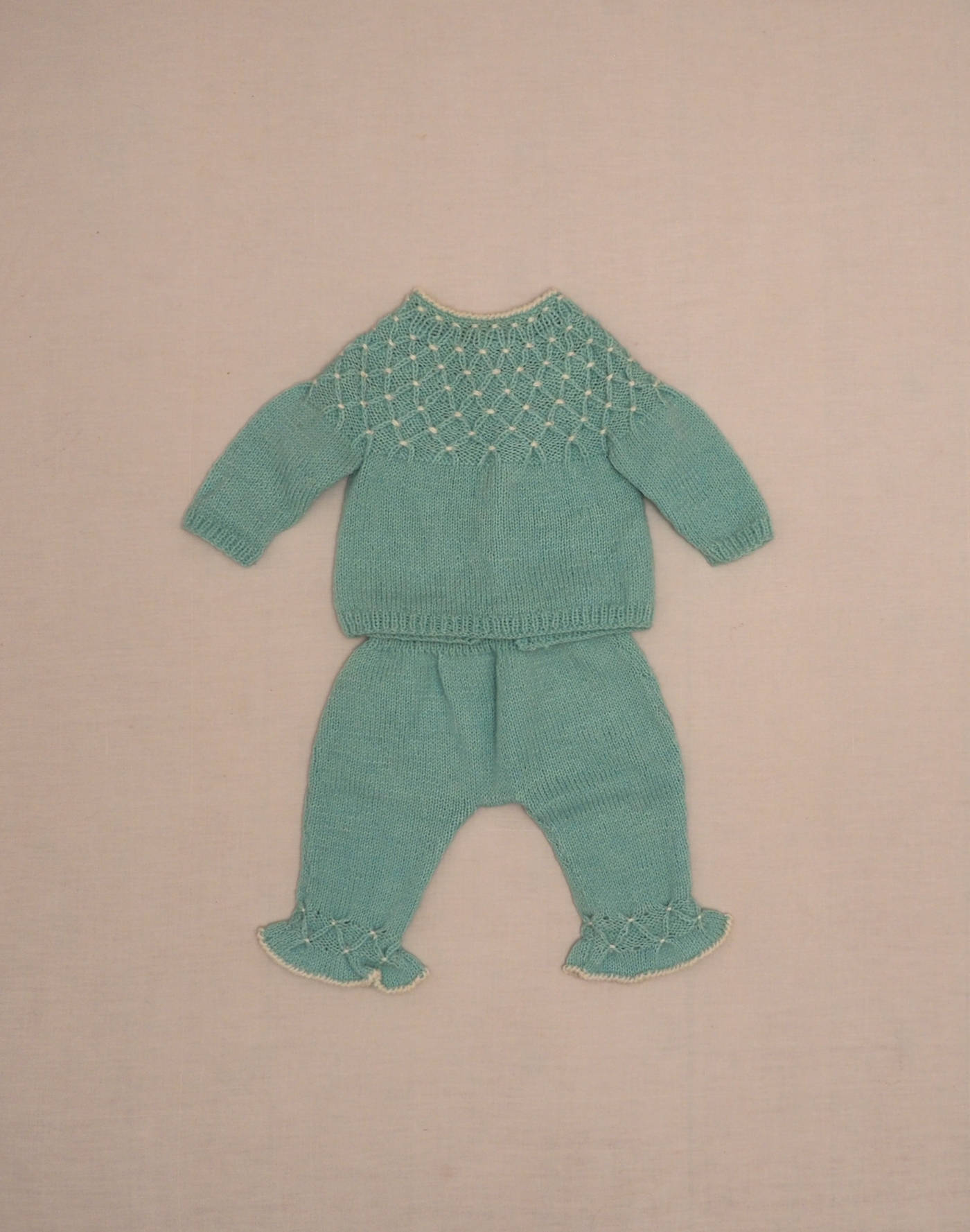 Ensemble pull & pantalon fait main