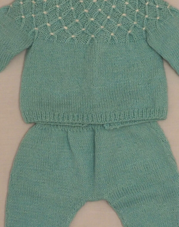 Ensemble pull & pantalon fait main