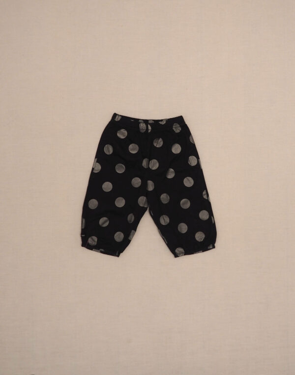 Pantalon à pois argentés