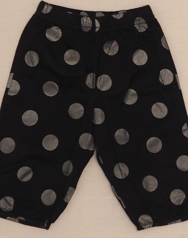 Pantalon à pois argentés