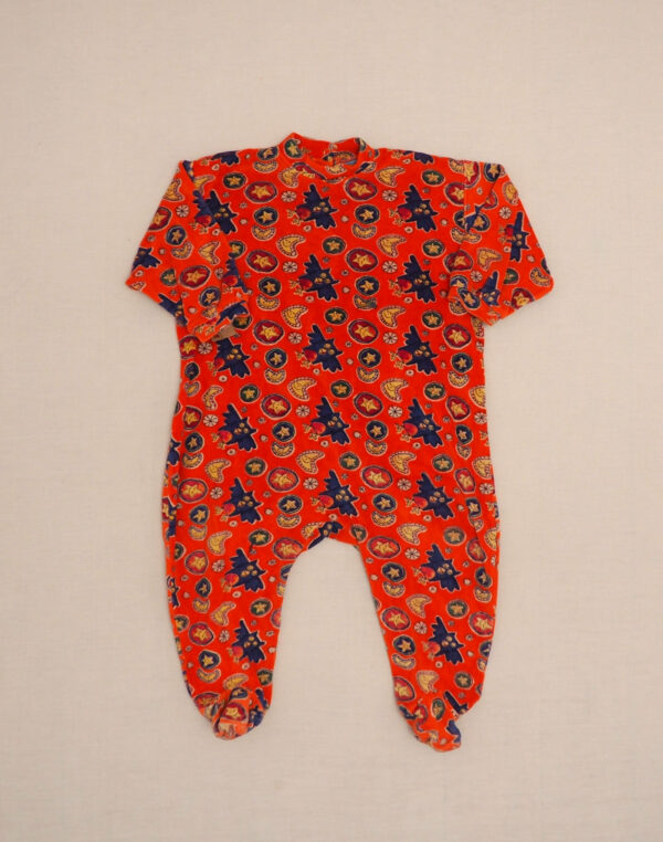 Pyjama velours chouettes