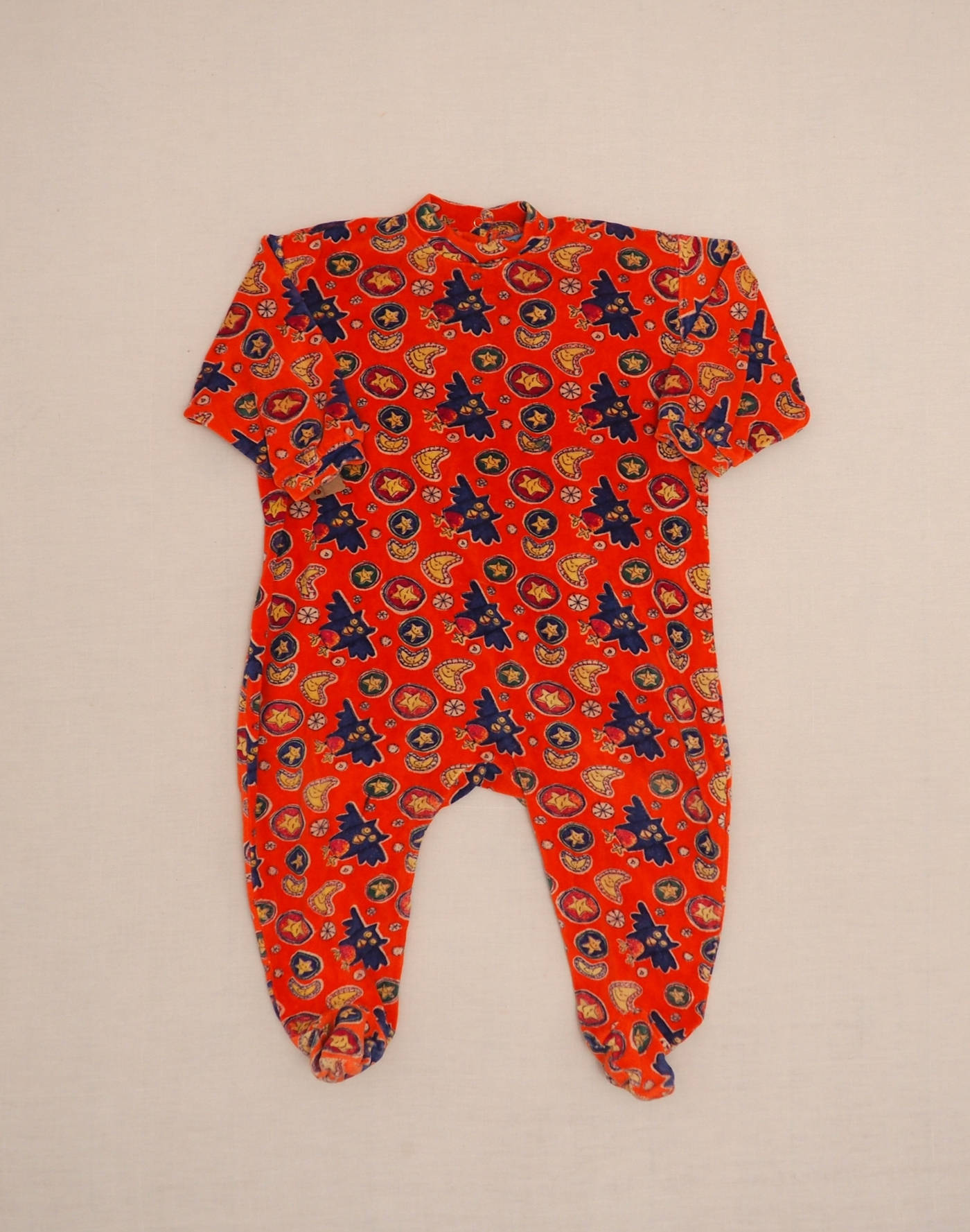 Pyjama velours chouettes