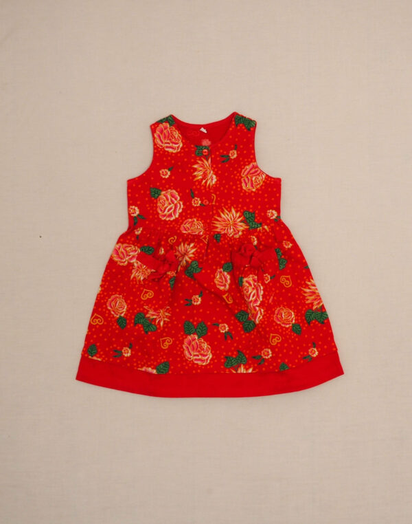 Floral dress & polka dots