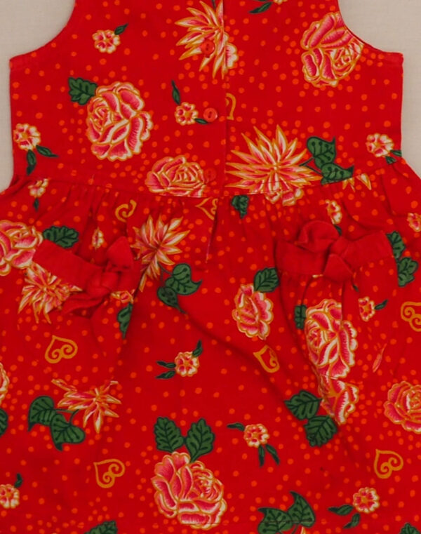 Floral dress & polka dots