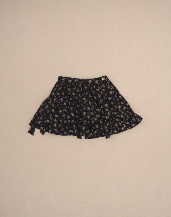 Cacharel navy floral skirt