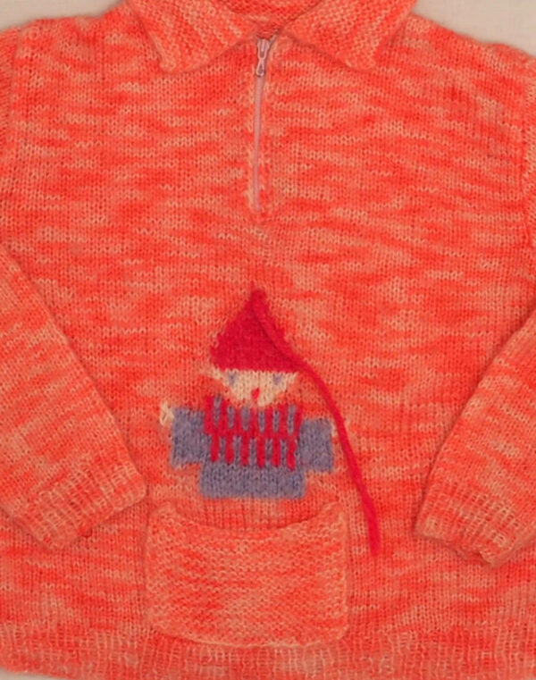 Pull lutins tricoté main