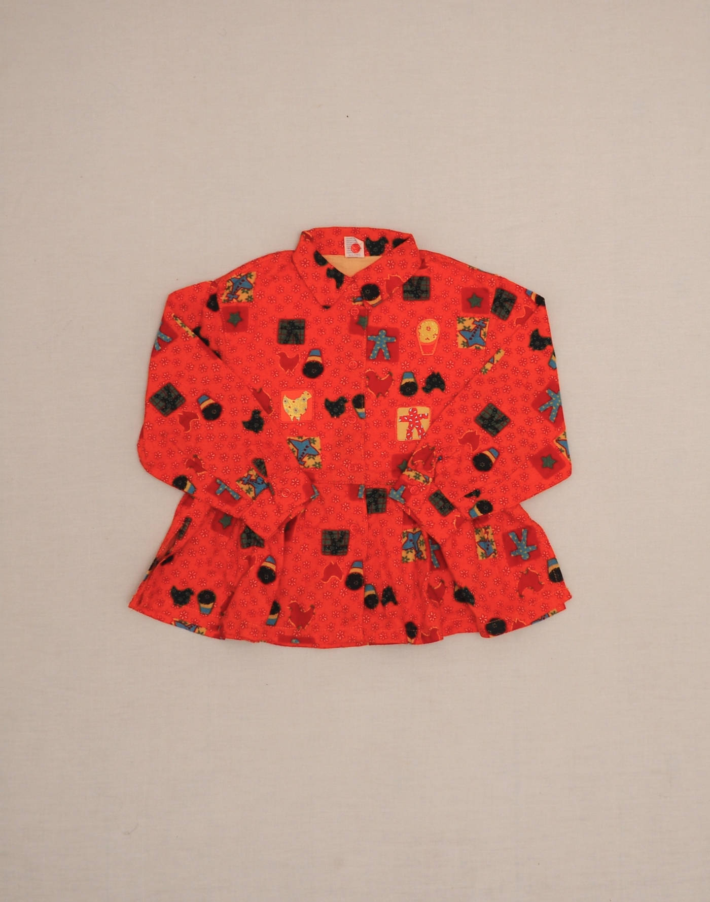 Patterned lined shirt