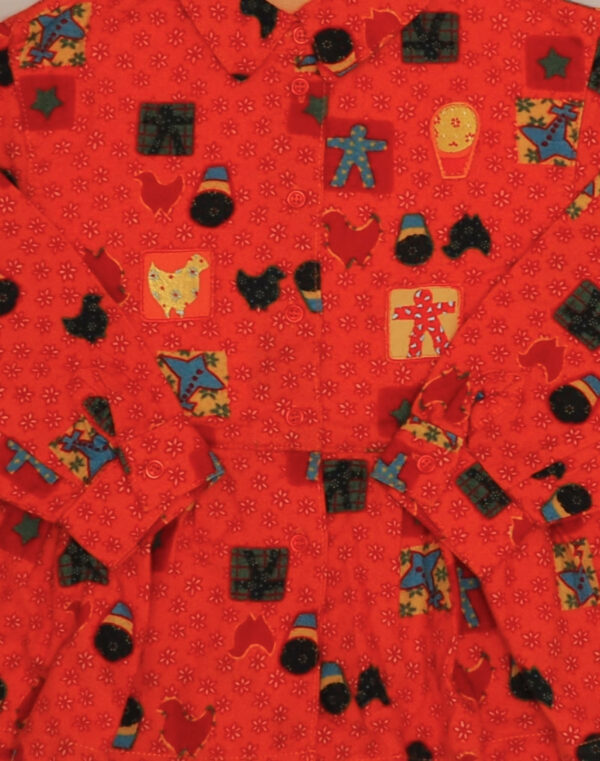 Chemise doublée à motifs