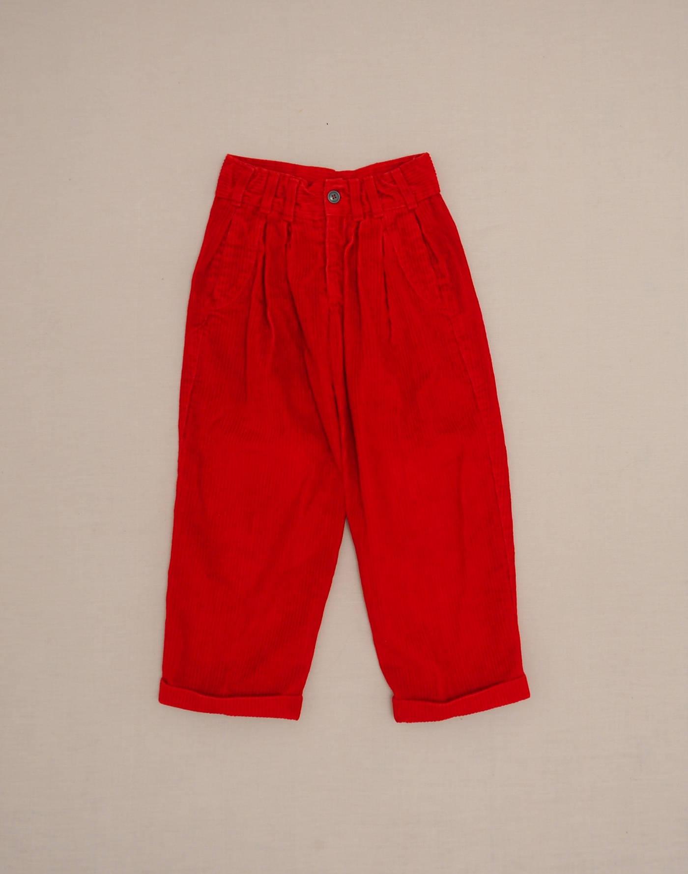 Pantalon à pinces velours 6 ans