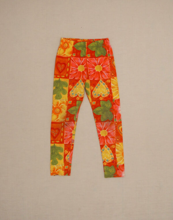 Legging fleuri 6 ans