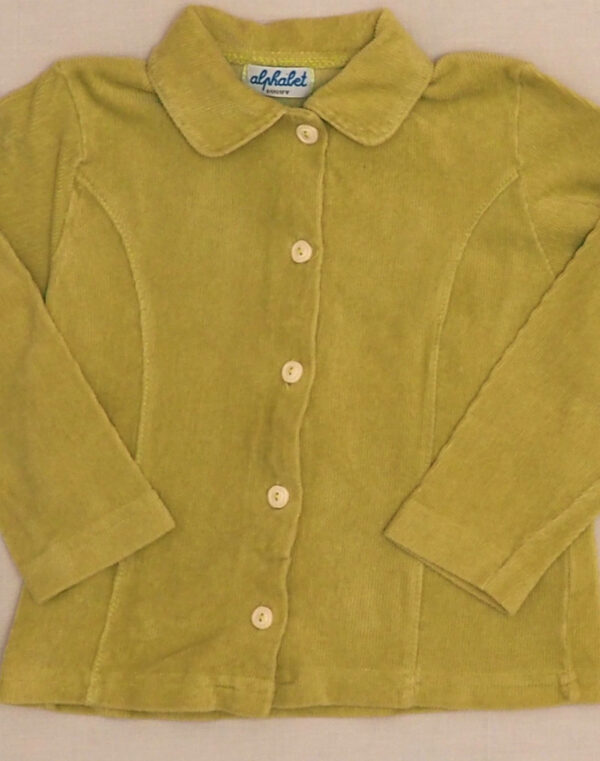 Chemise jersey de velours