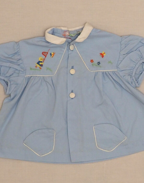 Blouse poussins années 1950