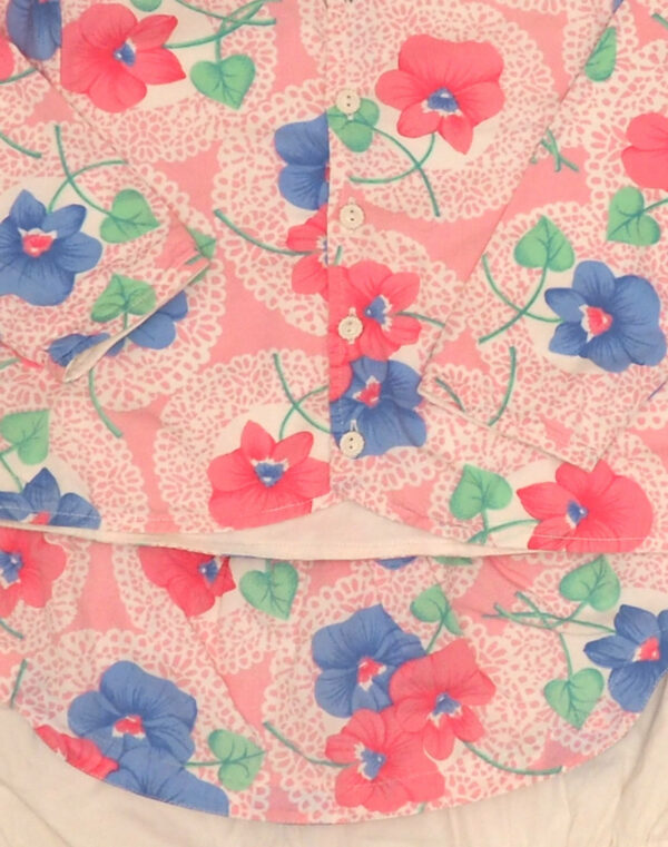 Ensemble barboteuse & veste fleuries