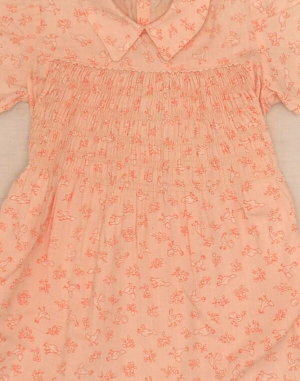 Robe petites poules 1950