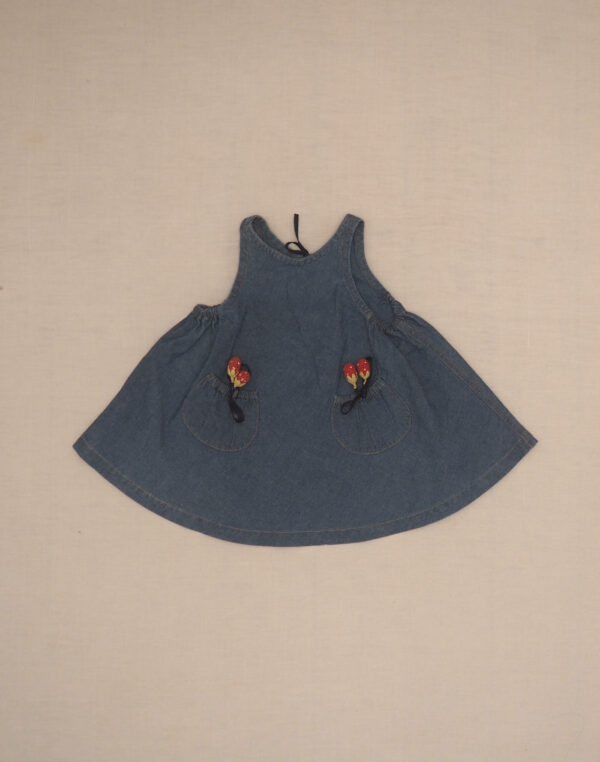 Robe en jean & fraises