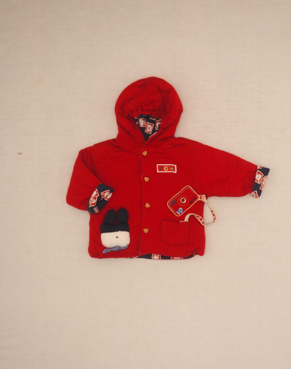 Veste à capuche appareil photo