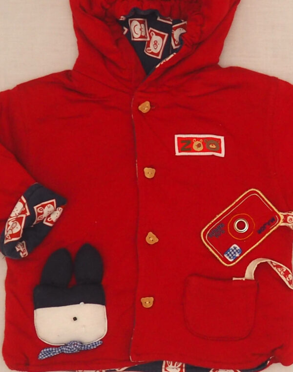 Veste à capuche appareil photo