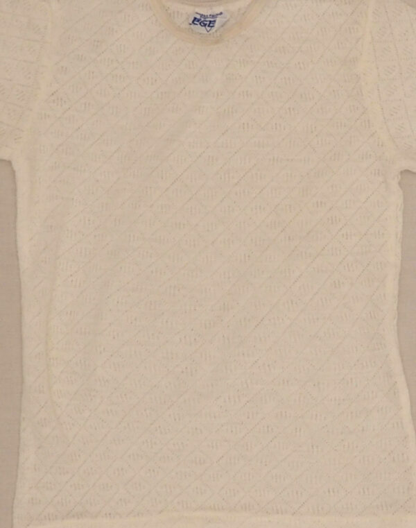 Pointelle mesh T-shirt 8 years