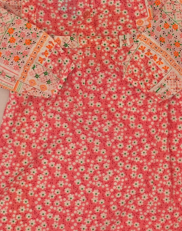Robe à fleurs 1970