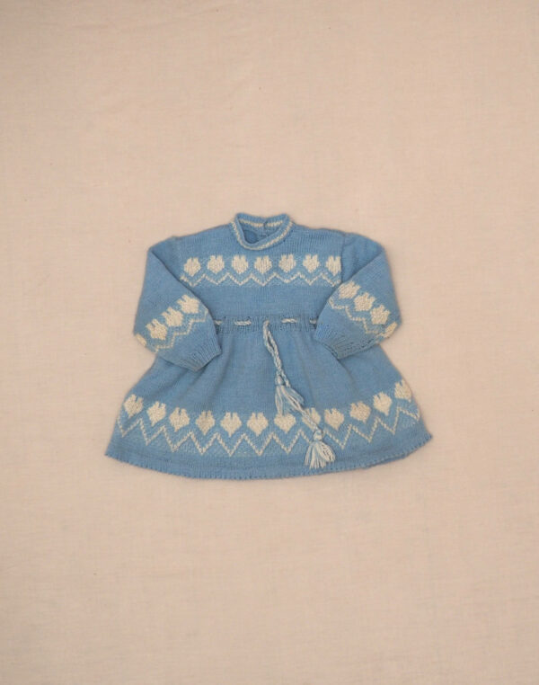 Robe en tricot fait main