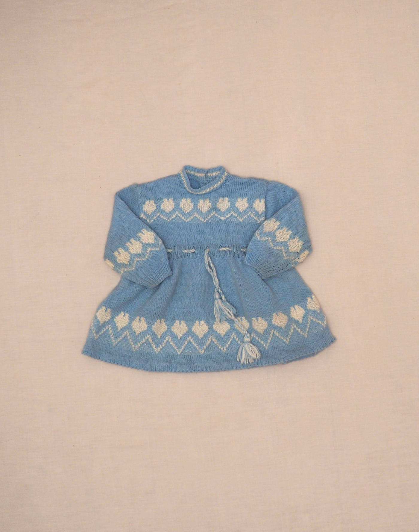 Robe en tricot fait main