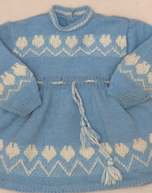 Robe en tricot fait main