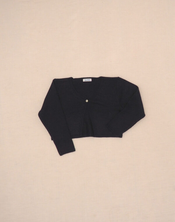 Cardigan boléro marine