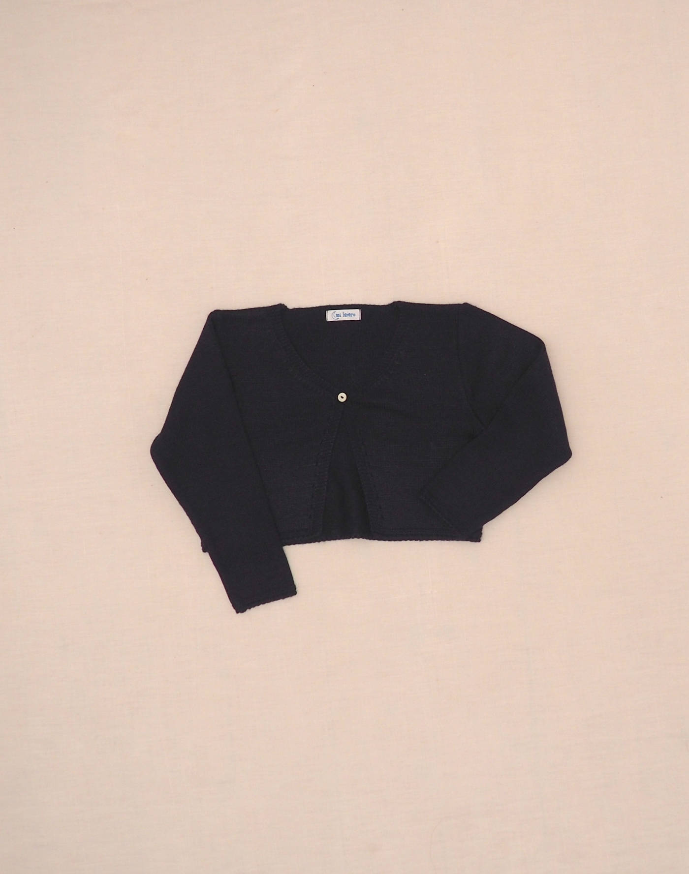 Cardigan boléro marine