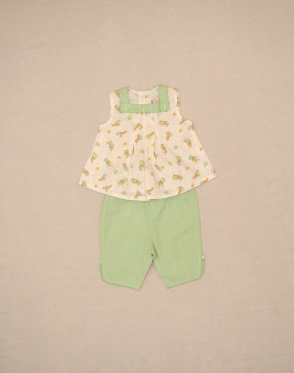 Ensemble rayé & lapins