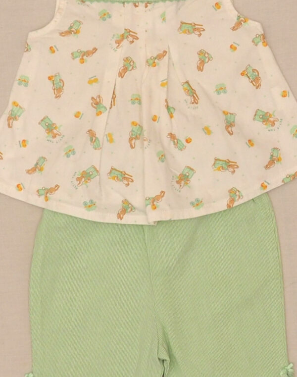 Ensemble rayé & lapins