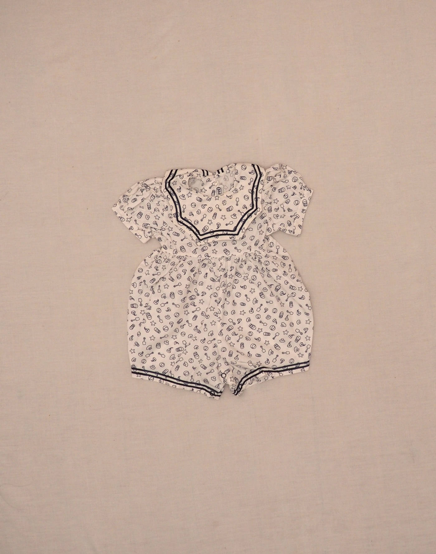 Barboteuse Cacharel motif plage