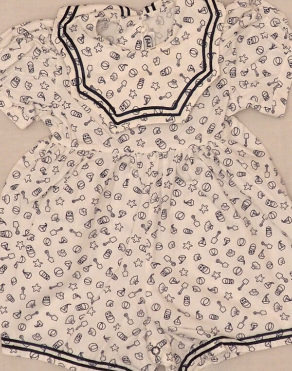 Barboteuse Cacharel motif plage