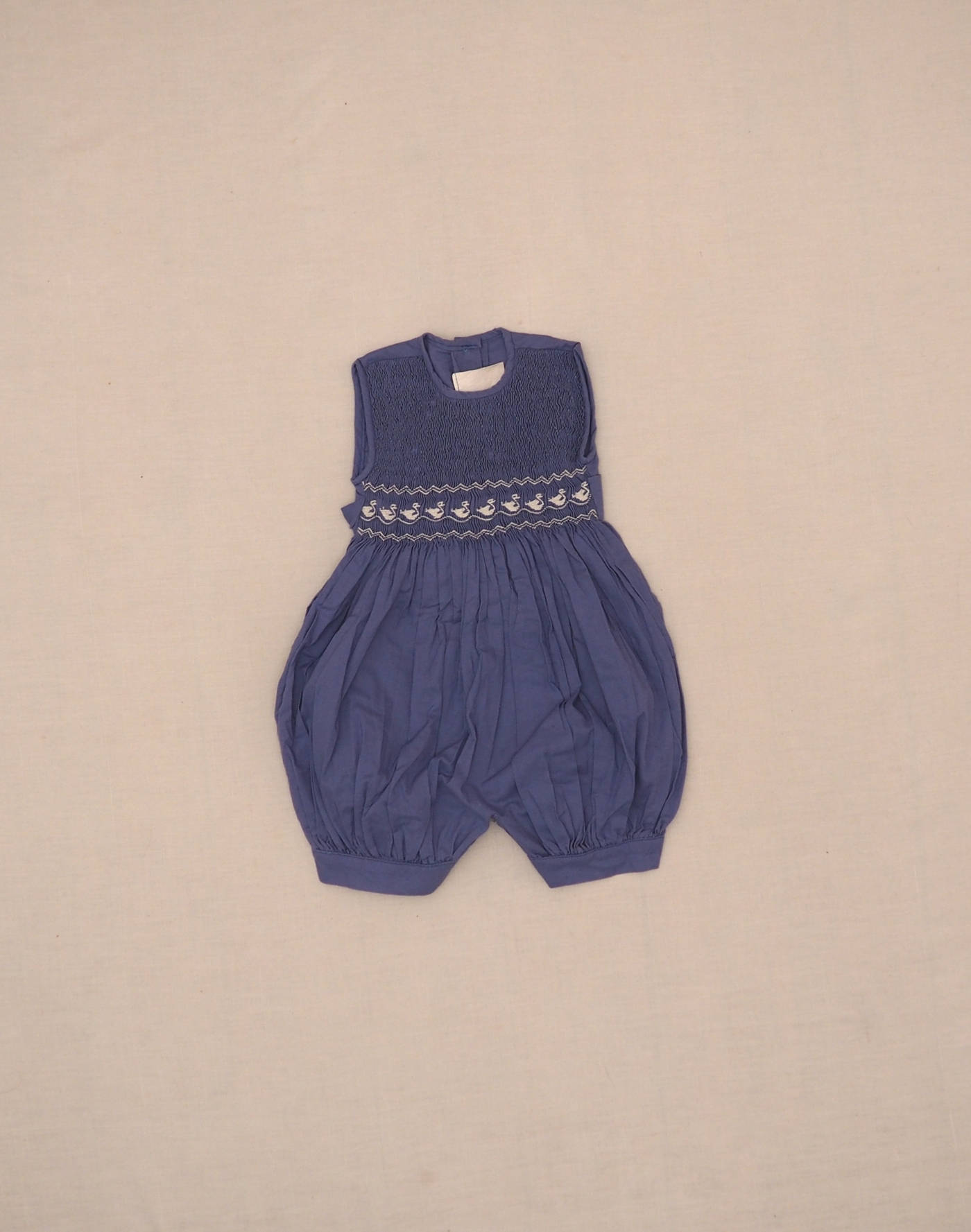 Barboteuse à smocks petits canards