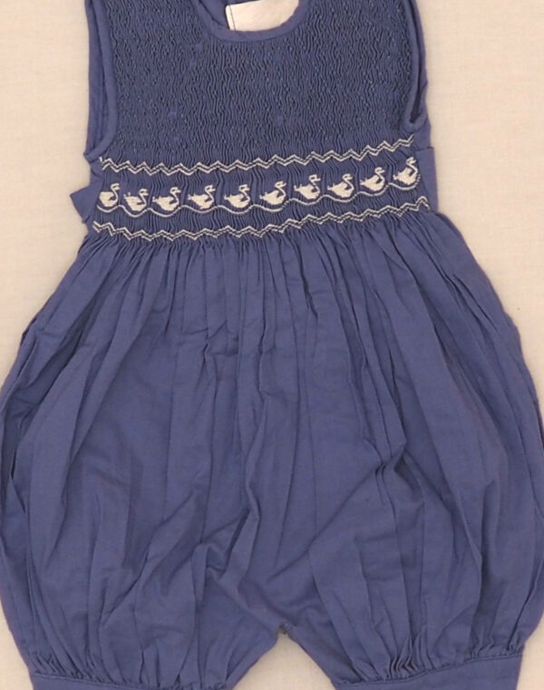 Barboteuse à smocks petits canards