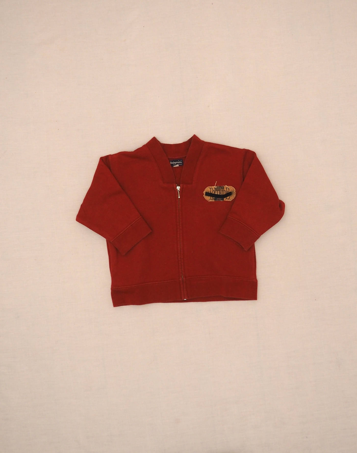 Cardigan jersey zippé