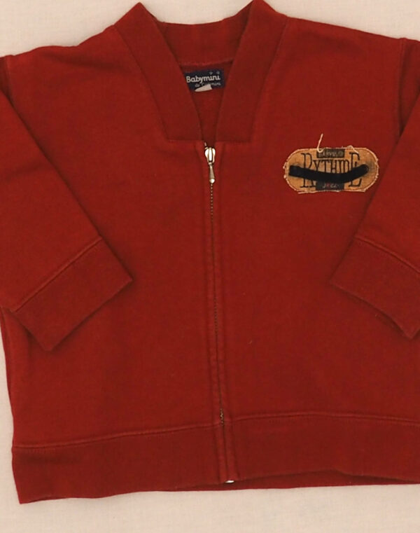 Cardigan jersey zippé